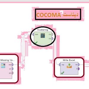 پروژه خوشه بندی دیتاست COCOMA با الگوریتم خوشه بندی KMEDIODS در رپیدماینر