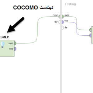 پروژه تشخیص حملات COCOMO با استفاده از الگوریتم شبکه عصبی پرسپترون(MLP) در رپیدماینر
